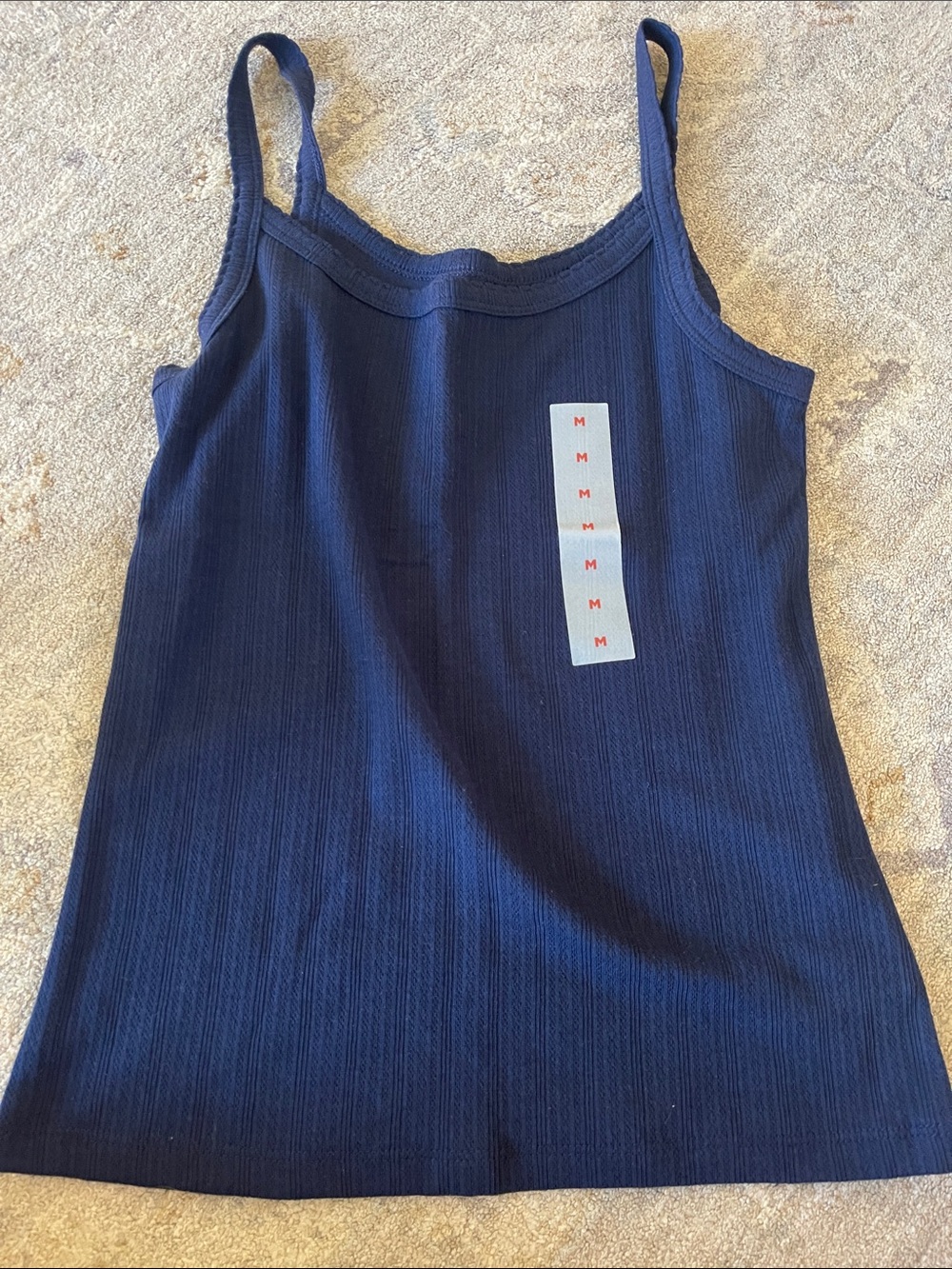 Old Navy Navy Ribbed Camisole